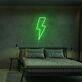 Slim Angular Lightning Bolt LED Neon Sign