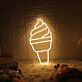 Soft Serve Ice Cream Cone LED Neon Sign