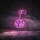 'Muffin' neon sign