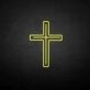 Cross Outline LED Neon Sign