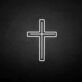 Cross Outline LED Neon Sign