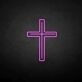 Cross Outline LED Neon Sign