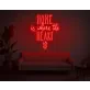 Home Is Where The Heart Is V2 LED Neon Sign