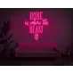 Home Is Where The Heart Is V2 LED Neon Sign
