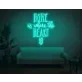 Home Is Where The Heart Is V2 LED Neon Sign