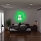 Pot Head Graduation Cap LED Neon Sign