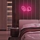 Bunny Ears Neon Sign adds a playful touch to any room