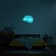 Pouting Lips Outline LED Neon Sign