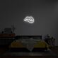 Pouting Lips Outline LED Neon Sign