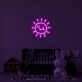 Smiling Sun Outline LED Neon Sign