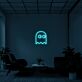 Cute Ghost with Eyes Outline LED Neon Sign