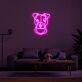 Boxer Dog Head LED Neon Sign