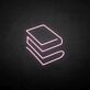Stacked Books LED Neon Sign