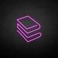 Stacked Books LED Neon Sign