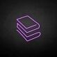 Stacked Books LED Neon Sign