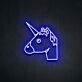Unicorn Head LED Neon Sign