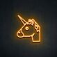 Unicorn Head LED Neon Sign