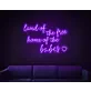 Land Of The Free LED Sign