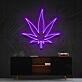 Cannabis Leaf LED Neon Sign