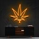 Cannabis Leaf LED Neon Sign