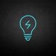 Lightning Bolt Light Bulb LED Neon Sign