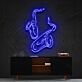 Saxophone LED Neon Sign