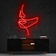 Minimalist Face Profile LED Neon Sign