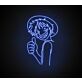 Strawhat Luffy One Piece Neon Sign for Anime Lovers
