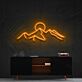 Sun over Mountain Range LED Neon Sign