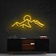 Sun over Mountain Range LED Neon Sign
