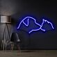 Dog and Cat Touching Noses LED Neon Sign