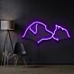 Dog and Cat Touching Noses LED Neon Sign