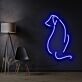 Sitting Dog Side Profile LED Neon Sign