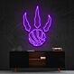 Claw Mark Basketball Emblem LED Neon Sign