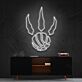 Claw Mark Basketball Emblem LED Neon Sign