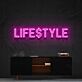 Lifestyle Dollar-Sign Lettering LED Neon Sign