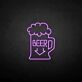 Beer Mug with Down Arrow LED Neon Sign