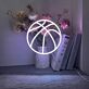 Basketball Neon Sign for Sports Lovers and Game Rooms
