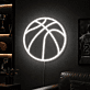 Basketball Neon Sign for Sports Lovers and Game Rooms