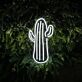 Cute Cactus Neon Sign for Nature and Desert Themed Spaces