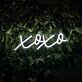 Xoxo Signs Neon Sign for Romantic Settings
