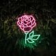 Rose Neon Sign for Romantic Settings