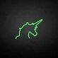 Unicorn Head Outline LED Neon Sign