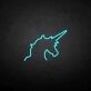 Unicorn Head Outline LED Neon Sign