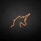 Unicorn Head Outline LED Neon Sign