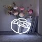 Rose Neon Sign for Romantic Settings