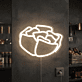 Rose Neon Sign for Romantic Settings