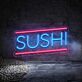 Sushi Neon Sign for Food Lovers and Restaurants
