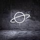 Saturn Neon Sign for Space Themed Decor