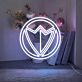 Falcon Neon Sign V2 for Bird Lovers